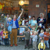 Daniel auf Kindergeburtstag